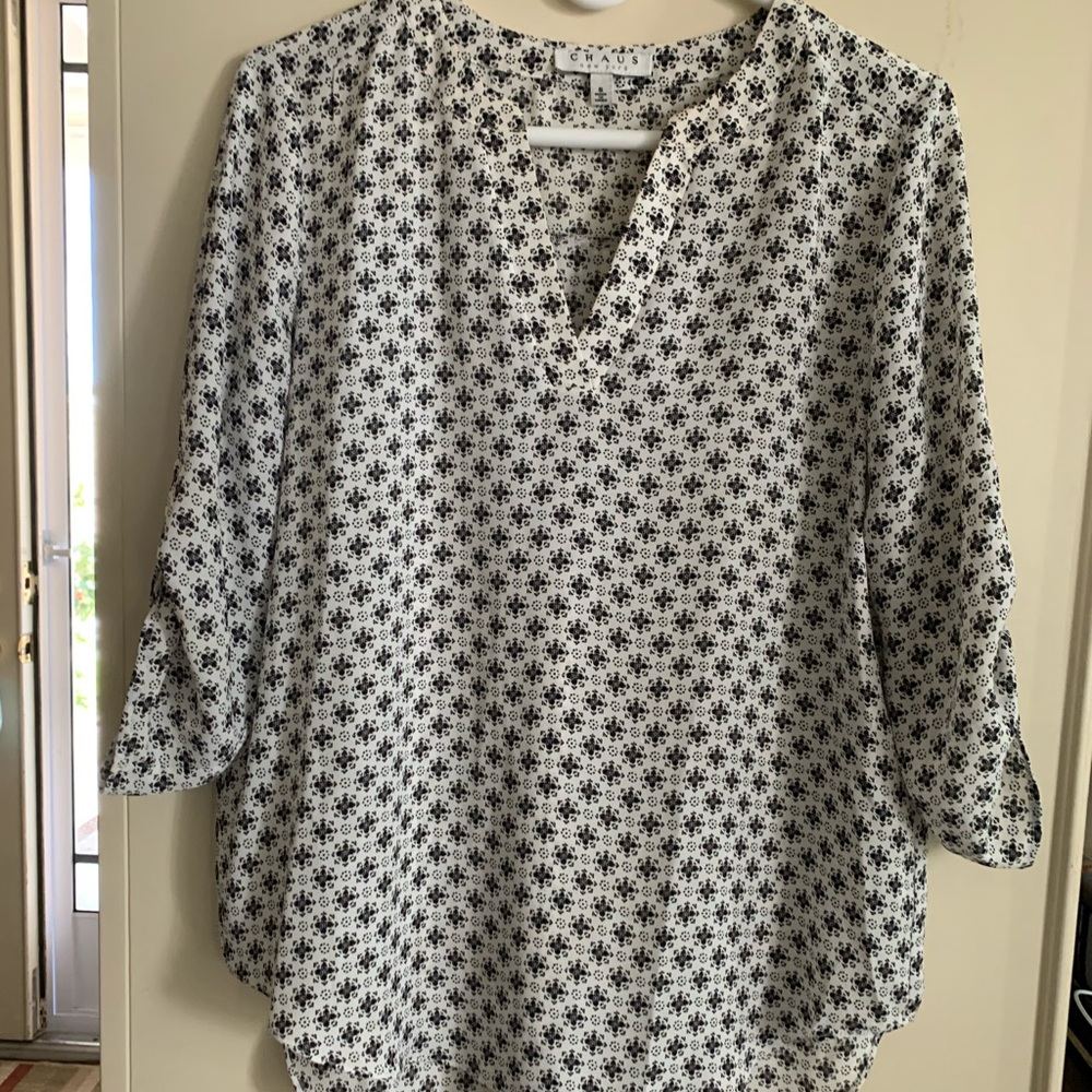Chaus of New York Patterned Blouse